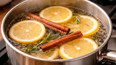 Water, citroen en kaneel mengen: waar het goed voor is en waarom het in de keuken wordt aanbevolen